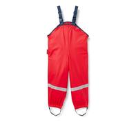 Playshoes Fleece-trägerhose Pantalon Mixte Enfant, Rouge, Taille 104