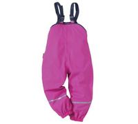 Playshoes Fleece-trägerhose Pantalon Mixte Enfant, Rouge, Taille 116