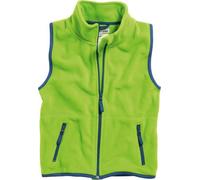 Playshoes Fleece-Weste Farbig Abgesetzt (420015_29) Grün80