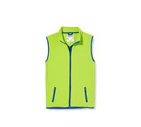 Playshoes Fleeceweste Farbig abgesetzt Veste de Polyester molletonnée, Vert 29, 152 cm Mixte Enfant