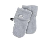 Playshoes Moufles en polaire pour bébé Mouffles Mixte bébé, Gris, 6-12 mois