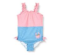 PLAYSHOES Maillot de bain 'Krebs' bleu fumé / bleu roi / or / rose clair / blanc, Taille 122-128