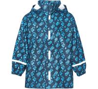 Playshoes Garçon Baustelle Allover Blouson de pluie Not Applicable, Marine, 116