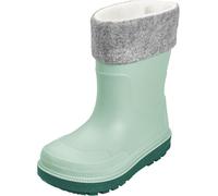 PLAYSHOES Bottes en caoutchouc gris / gris clair / menthe, Taille 22