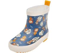 Playshoes Garçon Unisex Kinder Regenstiefel Botte de Pluie, Petrol Dschungel, 27 EU