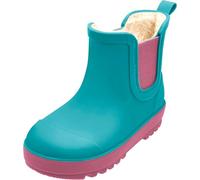 Playshoes Garçon Unisex Kinder Warmfutter Botte de Pluie, TPE pétrole, 26 EU