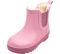 Playshoes Garçon Unisex Kinder Warmfutter Botte de Pluie, TPE Rose, 19 EU