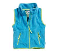 PLAYSHOES Gilet bleu néon / vert clair, Taille 80