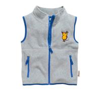 PLAYSHOES Gilet 'DIE MAUS' bleu roi / citron / safran / gris, Taille 128