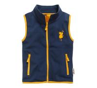 PLAYSHOES Gilet 'DIE MAUS' marine / jaune d'or, Taille 116