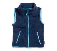 Playshoes Color Veste de polyester molletonnée, Marine, 74 Fille