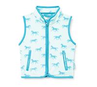 Playshoes Gilet polaire pour fille - Turquoise - 116, Turquoise., 6 ans