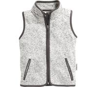 Playshoes Gilet polaire unisexe pour enfant, Tricot gris, 86