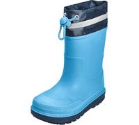 PLAYSHOES Bottes en caoutchouc bleu / bleu marine / argent, Taille 21