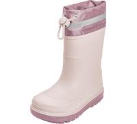 Playshoes Garçon Unisex Kinder Gummistiefel Botte de Pluie, Rosa Stulpe, 24 EU