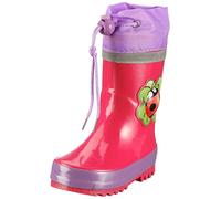 Playshoes Gummistiefel Glückskäfer von Playshoes 188583, Bottes fille - Rose-TR-A-4-103, 24-25 EU