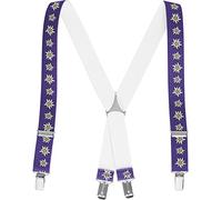 Playshoes Hosenträger Edelweiß Bretelles, Bleu (Marine 11), 85 (Taille Fabricant: 70 Centimeters) Mixte