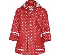 imperméable à pois rouge junior