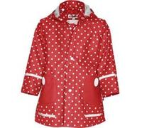 imperméable à pois rouge junior