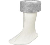 Playshoes Innenschuh Regenstiefel, Chaussettes de bottes Enfants unisexes, Blanc, 32 -