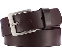 Playshoes Leder-Gürtel 30 mm Breite Ceinture, Marron (Braun), 80 Mixte Enfant