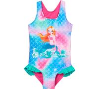 PLAYSHOES Maillot de bain bleu néon / rose, Taille 122-128