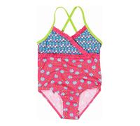 PLAYSHOES Maillot de bain bleu / vert fluo / rose / blanc, Taille 98-104