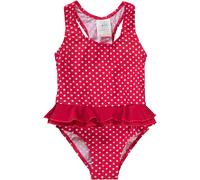 Playshoes Fille Uv-schutz Badeanzug Punkte Maillots de bain, Rouge (8 Rot), 7 ans EU