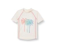 Playshoes Maillot dermoprotecteur, Palmiers écru, 110/116 Fille
