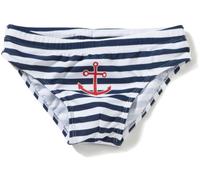 PLAYSHOES Maritim Bas de maillot de bain classiques Bleu, Blanc