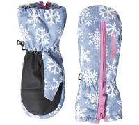 Playshoes mitaine Moufles, Fermeture éclair Flocon de Neige, 2 (ca. 2-4 Jahre) Mixte Enfant