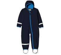 Playshoes Mixte bébé Softshell-overall Fleece Gefüttert Combinaison De Neige Not Applicable, Bleu (Marine 11), 86