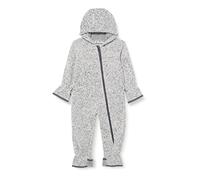 Playshoes Mixte bébé Strickfleece Overall Combinaison De Neige Not Applicable, Gris (Grau 33), 68