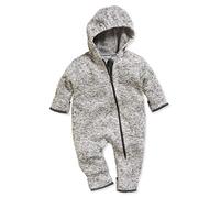 Playshoes Mixte bébé Strickfleece Overall Combinaison De Neige Not Applicable, Gris (Grau 33), 86