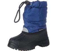 Playshoes Mixte Enfant Bottine D'hiver, Bleu Marine, 32/33 EU