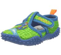 Playshoes Chaussons de bain enfant scratch dinosaure bleu/vert - garçon - Gr. 28/29