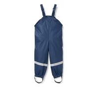 Playshoes Mixte enfant Fleece-trägerhose Pantalon, Bleu - Bleu Marine, 18 mois EU