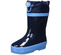bottes de pluie rayures de base bleu foncé