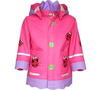 imperméable coccinelle fille rose