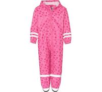 Playshoes Mixte enfant Regen-overall Herzchen Allover Pantalon De Pluie, Rose (Pink 18), 80 EU