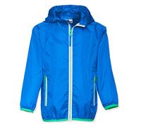 Playshoes Mixte enfant Regenjacke Faltbar Manteau, Bleu (Blau 7), 104 EU