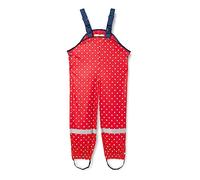 Playshoes Mixte enfant Regenlatzhose Mit Punkten Pantalon De Pluie, Rouge (Rot 8), 140 EU
