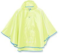 Playshoes Mixte Enfant Regenponcho Faltbar Blouson de pluie Not Applicable, jaune néon 43, M