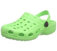 Playshoes Mixte Enfant Sabots en Eva Bottes de Pluie, Vert, 28/29 EU