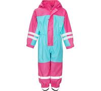 Playshoes Overall Basic mit Fleecefutter Veste Imperméable, Turquoise (Türkis 15), 92 Bébé Fille