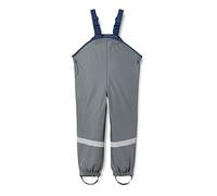 Playshoes Pantalon Boue, Salopette de Pluie, sans Doublure, Gris foncé, 98 Mixte Enfant