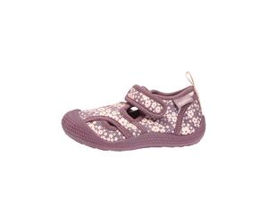 PLAYSHOES Pantoufle mauve / rouge vif / blanc, Taille 18-19
