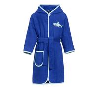 Playshoes Frottee-Bademantel Hai Peignoir Mixte enfant Bleu (Blau 7) 86 (Taille fabricant: 86/92)
