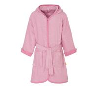 PLAYSHOES Peignoir 'Einhorn' jaune chiné / rose, Taille 122-128