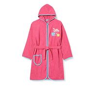 Playshoes Peignoir en éponge pour garçon Motif requin, rose, 86-92 cm